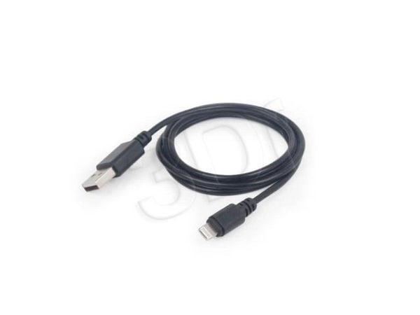 Cablexpert - Lightning-kabel - USB hann til Lightning hann - 2 m - skjermet - svart