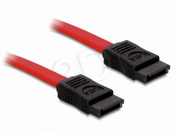 Gembird CC-SATA-DATA-XL - SATA-kabel - Serial ATA 150/300/600 - SATA (hunn) rett til SATA (hunn) rett - 1 m - flat