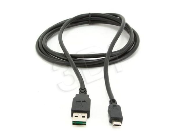 Gembird CC-MUSB2D-1M - USB-kabel - Micro-USB type B (hann) til USB (hann) - USB 2.0 - 1 m - svart