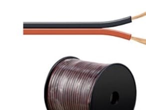 Goobay LSK 2x4,0 - 100m, 100 m, Sort