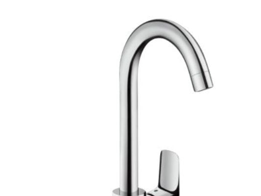 HG Logis 260 køkken - køkkenarmatur m/høj svingtud, krom HG nr. 71835