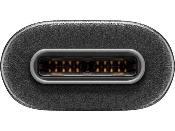 Goobay 67996, 1 m, Micro-USB B, USB C, USB 3.2 Gen 1 (3.1 Gen 1), 5 Gbit/s, Sort