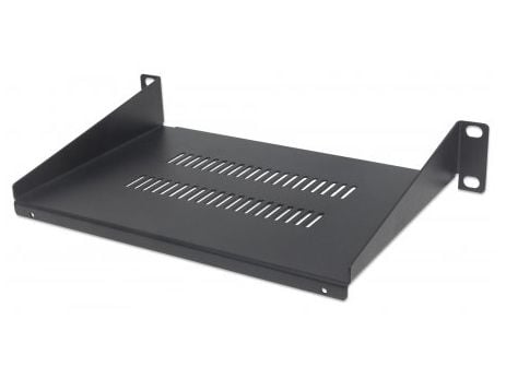 Intellinet 714839, Rackhylle, Stål, Svart, 367 g