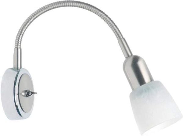 Brilliant Sofia, Overflateegnet, E14, 1 ampuller, LED, Nickel, Rustfritt stål, Hvit