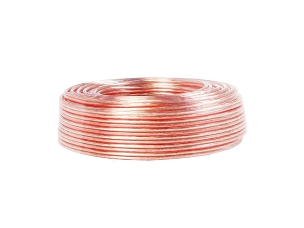 LogiLink CA1077, Kobberkledd aluminium (CCA), 50 m, Gjennomsiktig