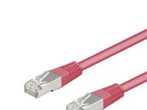 Goobay 95208, 0,25 m, Cat5e, SF/UTP (S-FTP), RJ-45, RJ-45, Fiolblå