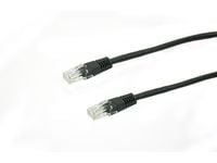 MicroConnect - Nätverkskabel - RJ-45 (hane) till RJ-45 (hane) - 1.5 m - UTP - CAT 5e - svart
