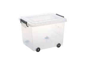 Container Araven 60 ltr 53x40x38 mm med Hjul/Låg PP,stk