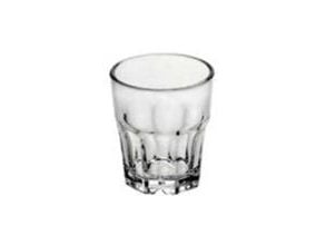 Shotglas 3.3 cl Ø4.4x4.9cm. Flergangs Polycarbonat,24 stk/krt