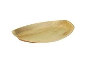 Fad 41x28x2.5 cm Stor Bionedbrydelig Palmeblad,4 pk x 25 stk/krt