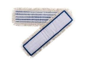 Moppe Velcro Universal Mop Max Plus 40cm Microfiber Öko-tex med Løkker Tør/Våd,1 stk