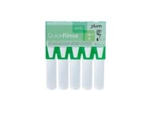 Øjenskyller QuickRinse Ampuller 20 ml til QuickSafe-skab,4 pk x 5 stk x 20 ml/krt