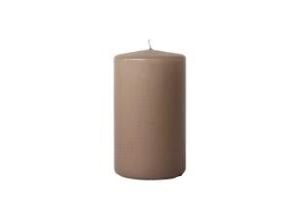 Bloklys Ø60x120 mm Brændetid 40 timer Mørk Sand,12 stk/krt