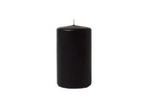 Lohkokynttilä Ø60x120 mm Polttoaika 40 tuntia Musta,12 kpl/krt