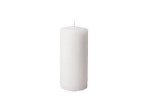 Bloklys Ø60x180 mm Brændetid 60 timer Hvid,stk
