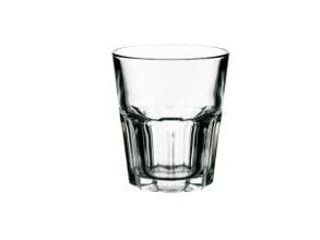 Glas Granity Rocks 27 cl Ø8.5x9.8 cm Hærdet,6 stk/pk