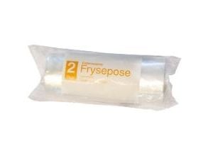 Frysepose Catersource 2 ltr 150x350 mm 34my med Skrivefelt LDPE,40 rl x 75 stk/krt