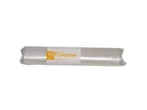 Frysepose Catersource 10 ltr 280x530 mm 34my med Skrivefelt LDPE,50 Stk/rl - (50 stk.)