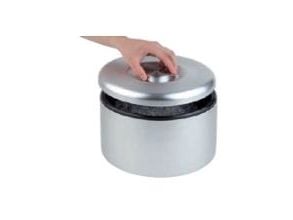 Isspand 8 ltr Ø27x20 cm Anodiseret Aluminium,4 stk/krt