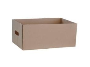 Papkasse med hank 380x245x165 mm - (bundt á 20 stk.)