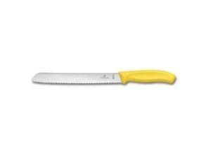 Brødkniv Classic Victorinox Fibrox klinge 21 cm Gult håndtag,1 stk