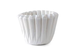 Skålfilter Catersource Ø400/152 mm 10 ltr Hvid,2 pk x 250 stk/krt