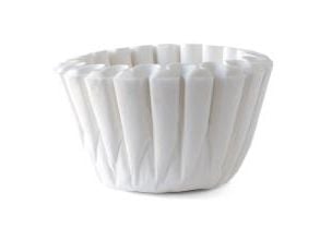 Skålfilter Catersource TCF 20ltr Ø457/Ø203xH127mm papir Svanemærket hvid,2 pk x 250 stk/krt