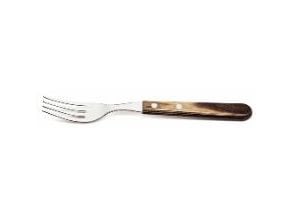Grillgaffel Jumbo XXL Tramontina 21.6 cm Rustfri stål/Mørk træ,10 pk x 12 stk/krt