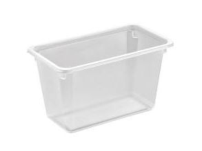 Plastbakke Kageboks K2182-1H 1-rum 1100 ml 179x98x100 mm PP Klar,384 stk/krt