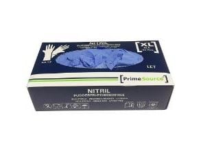 Handske Engangs Prime Source LET str XL uden Pudder Nitril AQL 1.5 Blå,10 kpl x 180 stk/krt 10 kpl x 180 stk/krt