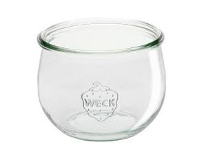 Patentglas Weck Tulip 580 ml Ø10.8x8.4 cm uden Låg Glas,30 stk/krt