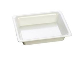 Kanisteri Slim 1/2 GN 32.5x26.5x6.5 cm Melamiini Valkoinen,1 kpl