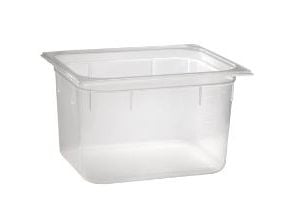 Kantine 1/6 GN 2.2 ltr 17.6x16.2x15 cm Polypropylen Klar,stk