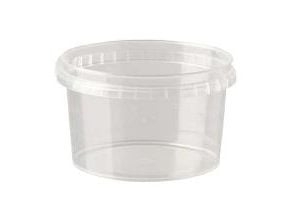 Plastbæger Handy-safe 250ml Ø92x57 mm PP klar (200 stk.)