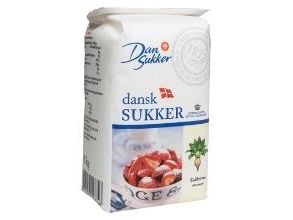 Sukker Stødt Melis 1 kg,1 kg/ps