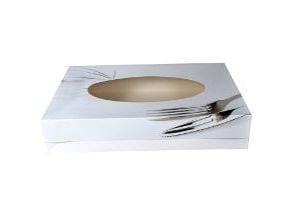 Serveringsbox S-Line 620x420x120 mm med ruta, 25 st/krt