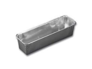 Alubakke 2050 ml 337x106x80 mm,8 pk x 50 stk/krt