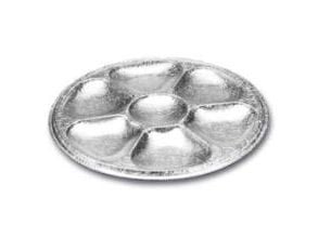 Aluplatte 7-rum Ø277x15 mm Rund,4 pk x 70 stk/krt