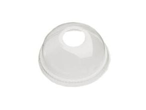 MULTI kupukansi pilliaukolla Ø95 mm RPET, kirkas, 50 kpl