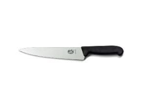 Kokkekniv Classic Victorinox Fibrox klinge 19 cm Bølgeskær,stk