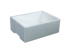 Thermobox 11 ltr 1/2 GN 40x30x14 cm EPS Hvitt lokk på 9298,16 stk/pk