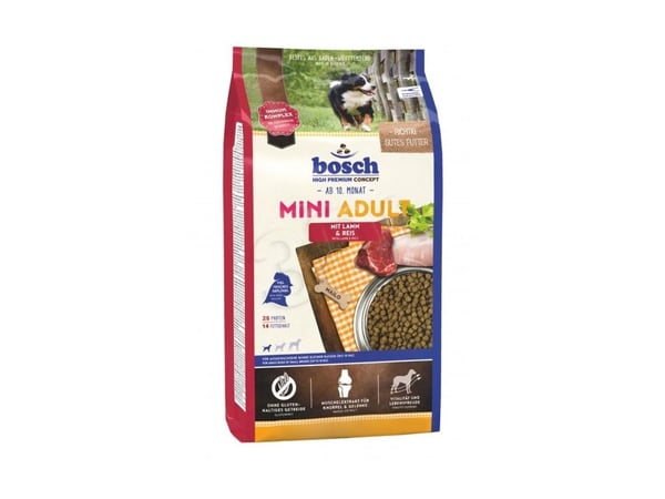 Bosch djurfoder Mini Adult - viltkött och ris 15 kg