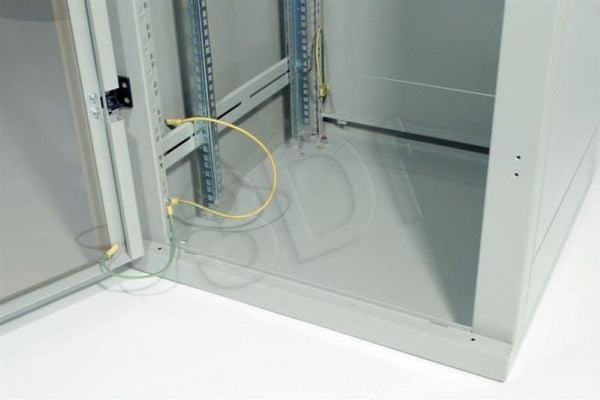 Triton Delta S, Fritstående reol, 27U, 400 kg, 58,9 kg, Grå