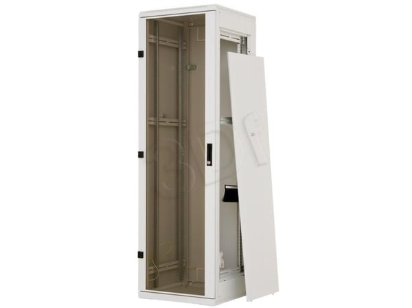 Triton Delta S, Frittstående hylle, 18U, 300 kg, 50,5 kg, Grå