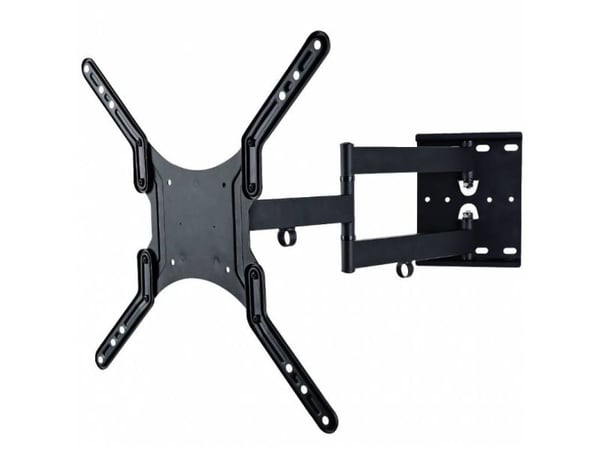 TECHly Low Profile Universal LED300 - Monteringssett (svingarm veggfeste) - for LCD-TV - svart - skjermstørrelse: 23"-55" - veggmonterbar