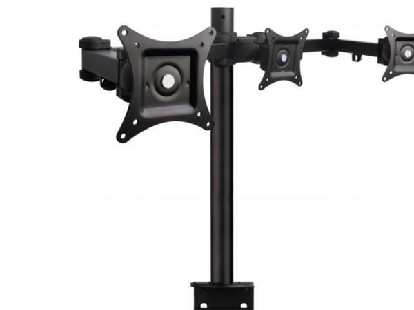 Techly ICA-LCD 482-T, 30 kg, 33 cm (13"), 61 cm (24"), 100 x 100 mm, Høydejustering, Sort