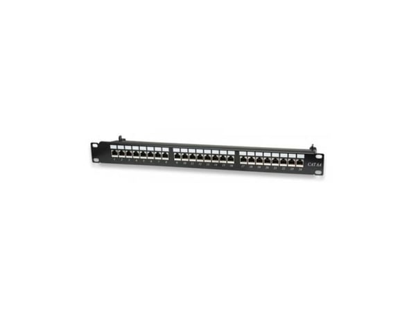 Techly 24 x RJ45 Cat.6A, IEEE 802.3, IEEE 802.3ab, IEEE 802.3an, IEEE 802.3u, 10/100/1000Base-T(X), 10 Gigabit Ethernet, Raskt Ethernet, Gigabit Et...