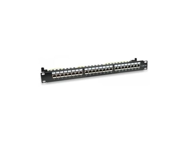 Techly 24 x RJ45 Cat.6A, IEEE 802.3, IEEE 802.3ab, IEEE 802.3an, IEEE 802.3u, 10/100/1000Base-T(X), 10 Gigabit Ethernet, Raskt Ethernet, Gigabit Et...