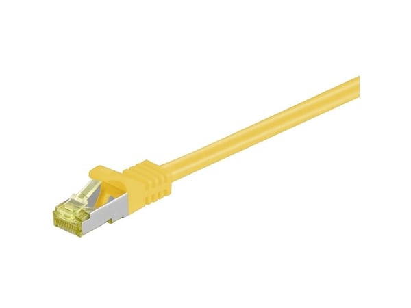 Goobay 91611, 3 m, Cat7, S/FTP (S-STP), RJ-45, RJ-45, Gult