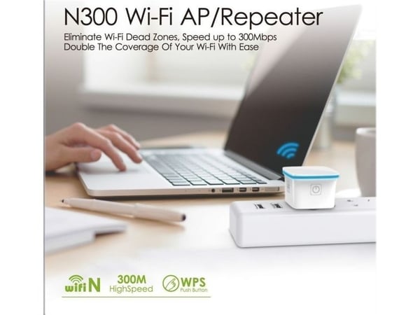 Techly I-WL-REPEATER7, Gjentaker, 200 m, MT7628K, 10,100 Mbit/s, Windows 10, 3 dBi